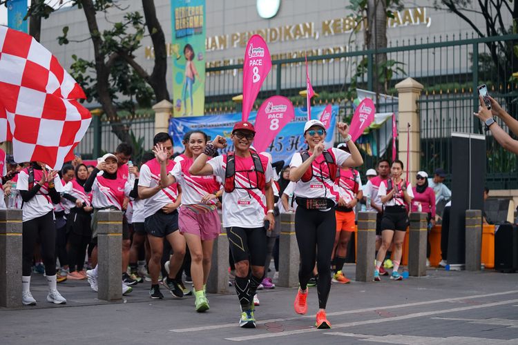 Race photo from Smartfren Run 2024 Vibes