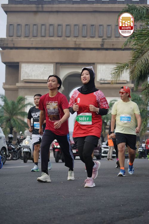 Race photo from Kediri Half Marathon 2025