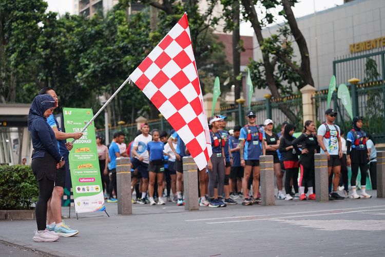 Race photo from Lari Bareng Yuk!