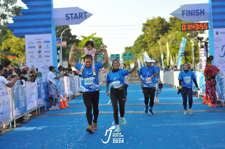 Race photo from Jabar Run 10K 2024