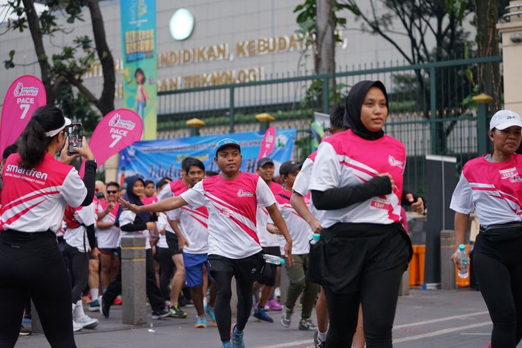 Race photo from Smartfren Run 2024 Vibes