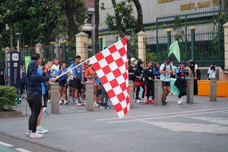 Race photo from Lari Bareng Yuk!