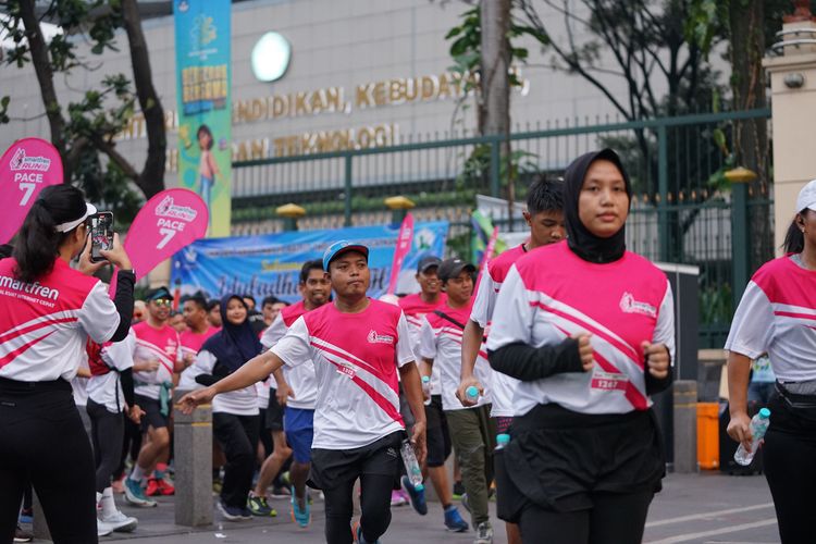 Race photo from Smartfren Run 2024 Vibes