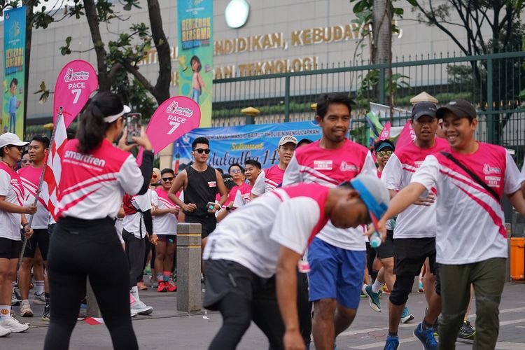 Race photo from Smartfren Run 2024 Vibes