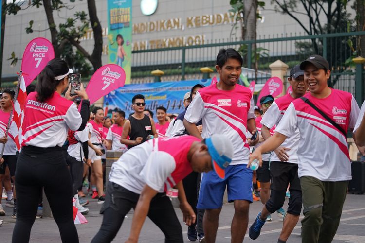 Race photo from Smartfren Run 2024 Vibes