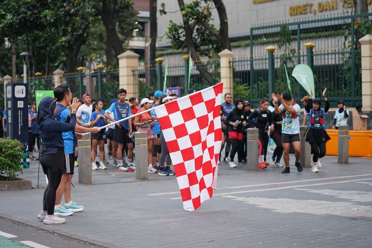 Race photo from Lari Bareng Yuk!