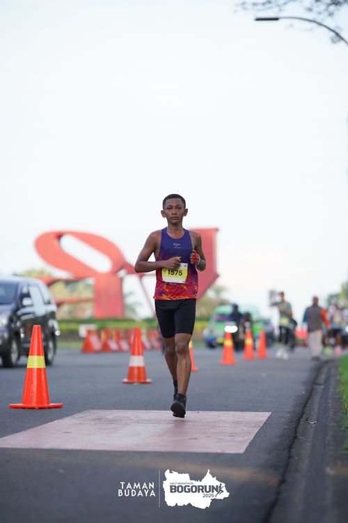 Race photo from Taman Budaya x BOGORUN 2025