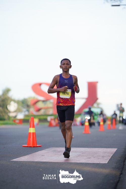 Race photo from Taman Budaya x BOGORUN 2025