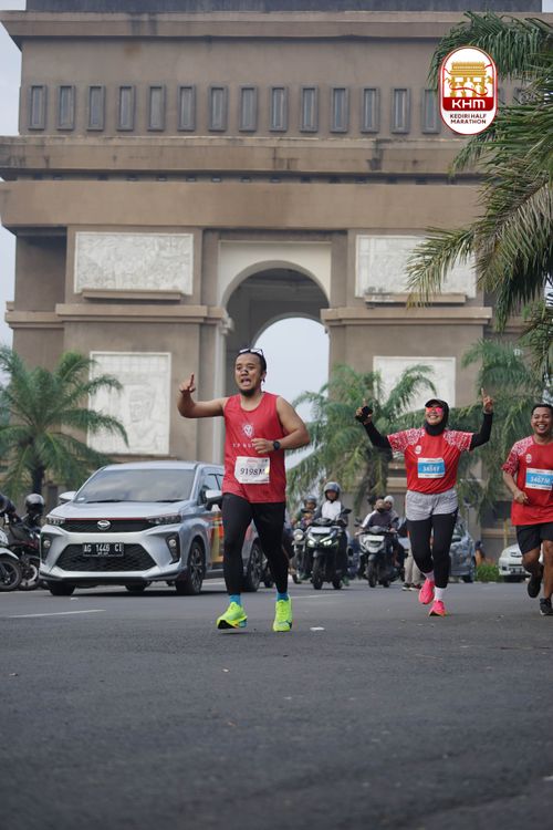 Race photo from Kediri Half Marathon 2025