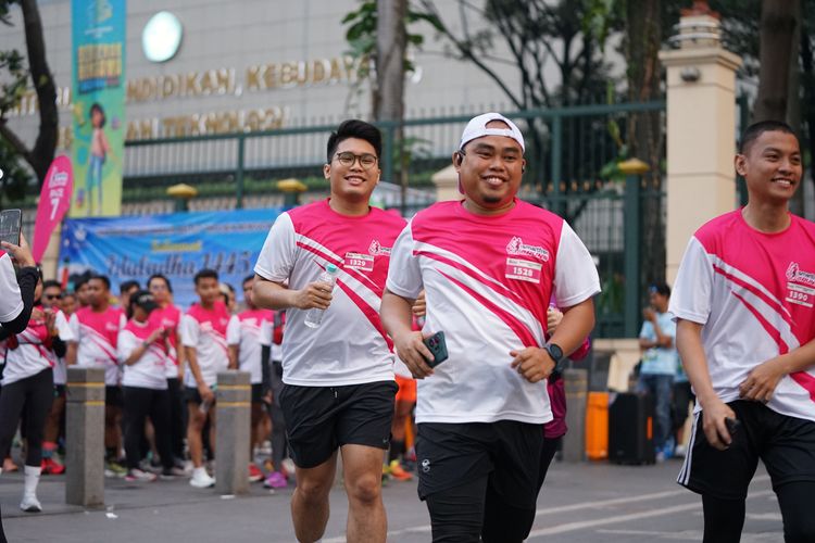 Race photo from Smartfren Run 2024 Vibes