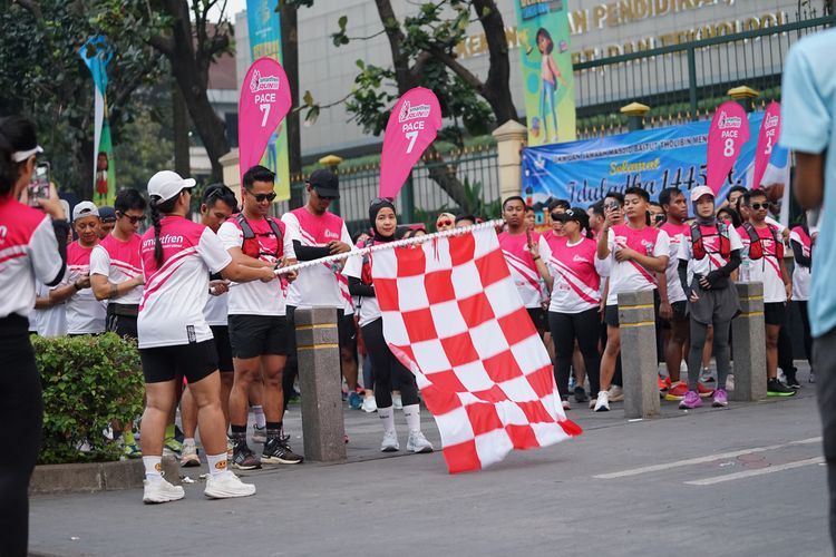Race photo from Smartfren Run 2024 Vibes