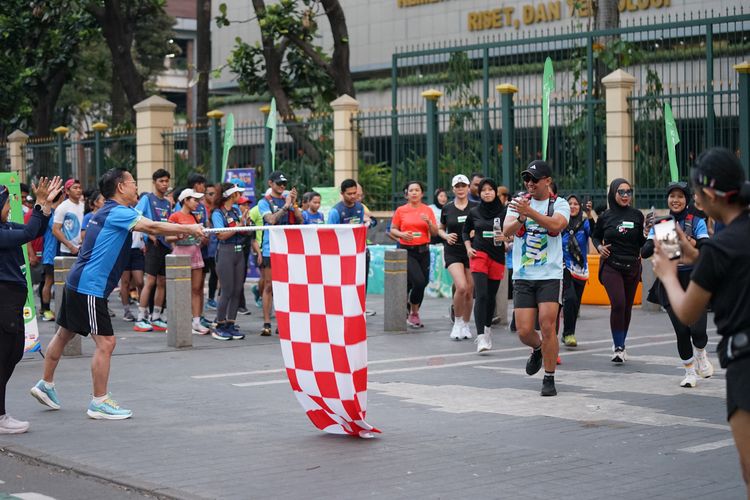 Race photo from Lari Bareng Yuk!