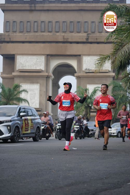 Race photo from Kediri Half Marathon 2025
