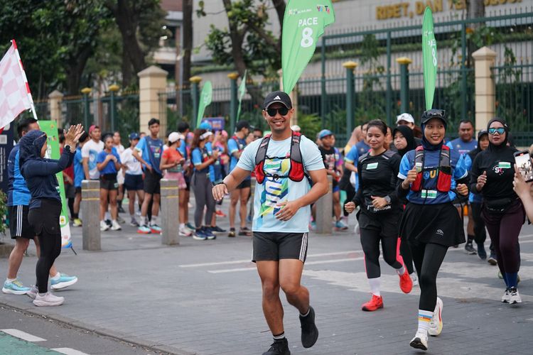 Race photo from Lari Bareng Yuk!