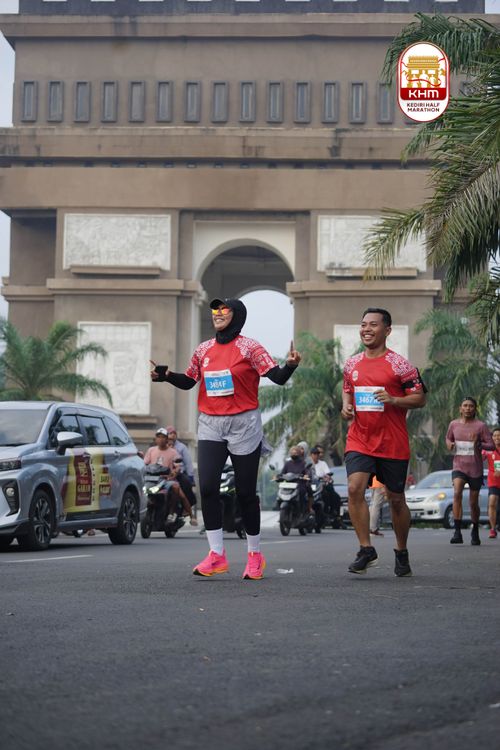 Race photo from Kediri Half Marathon 2025