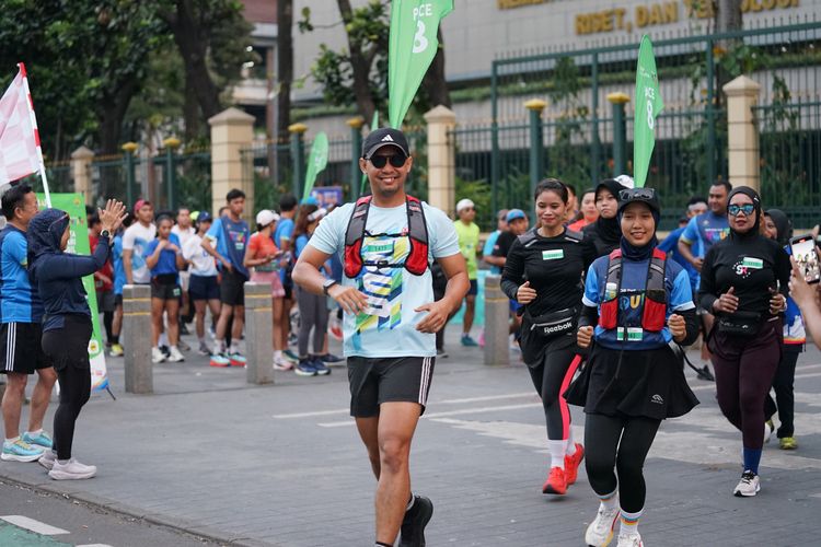 Race photo from Lari Bareng Yuk!