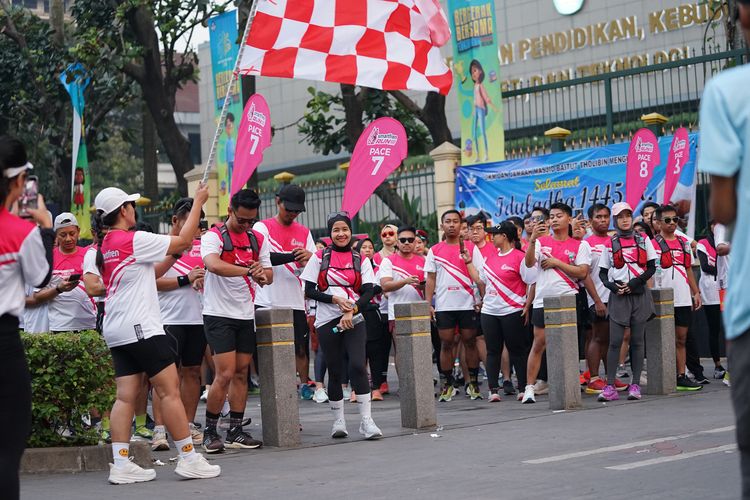 Race photo from Smartfren Run 2024 Vibes