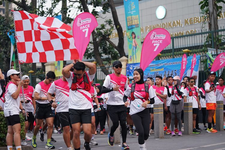 Race photo from Smartfren Run 2024 Vibes