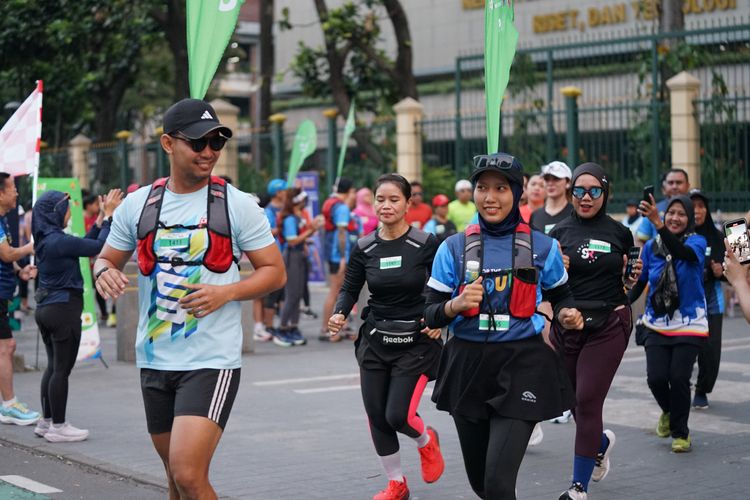 Race photo from Lari Bareng Yuk!