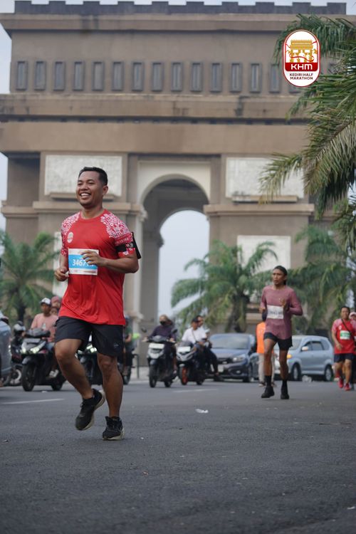 Race photo from Kediri Half Marathon 2025