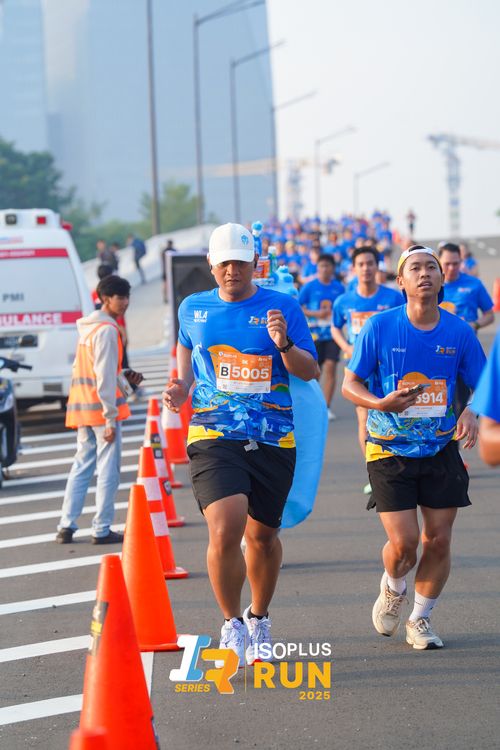 Race photo from ISOPLUS RUN 2025 - JAKARTA