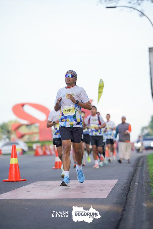 Race photo from Taman Budaya x BOGORUN 2025