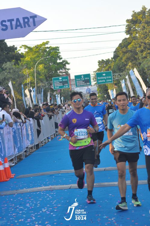 Race photo from Jabar Run 10K 2024