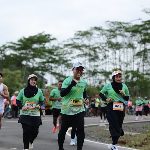 Race photo from ARUTMIN BORNEO RUN 2025