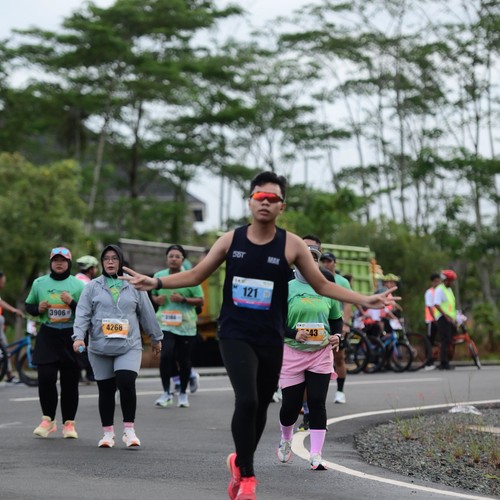 Race photo from ARUTMIN BORNEO RUN 2025