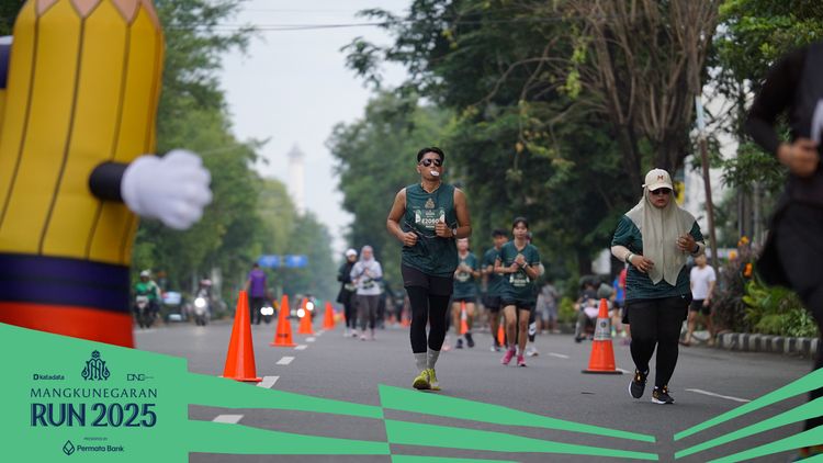 Race photo from Mangkunegaran Run 2025