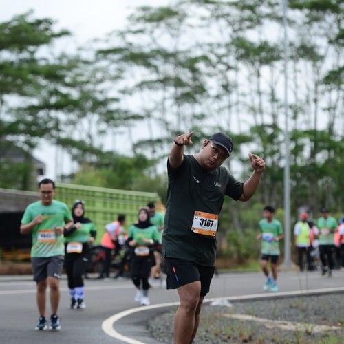 Race photo from ARUTMIN BORNEO RUN 2025