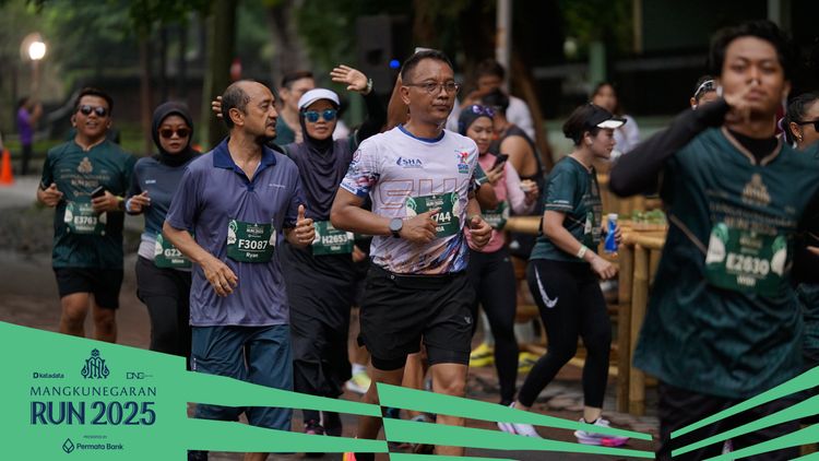 Race photo from Mangkunegaran Run 2025