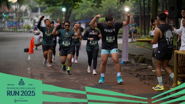Race photo from Mangkunegaran Run 2025