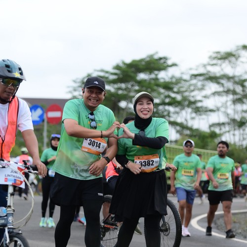 Race photo from ARUTMIN BORNEO RUN 2025