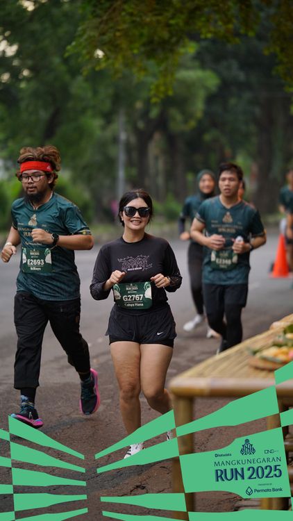 Race photo from Mangkunegaran Run 2025