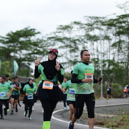 Race photo from ARUTMIN BORNEO RUN 2025