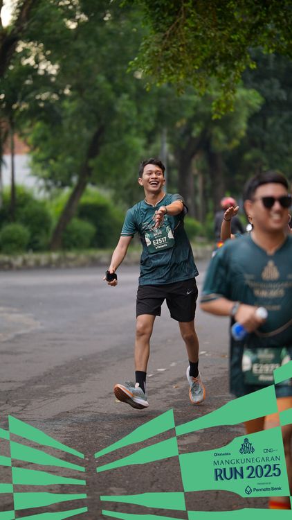 Race photo from Mangkunegaran Run 2025