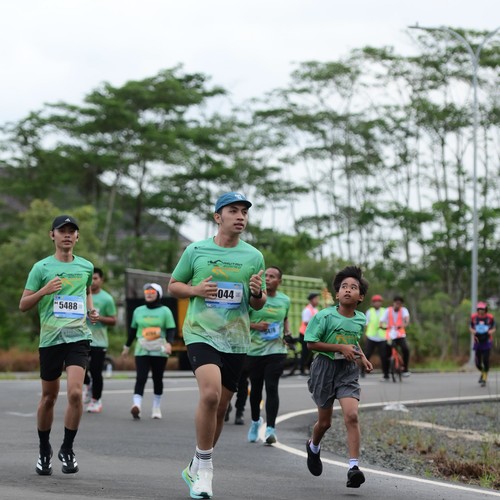 Race photo from ARUTMIN BORNEO RUN 2025