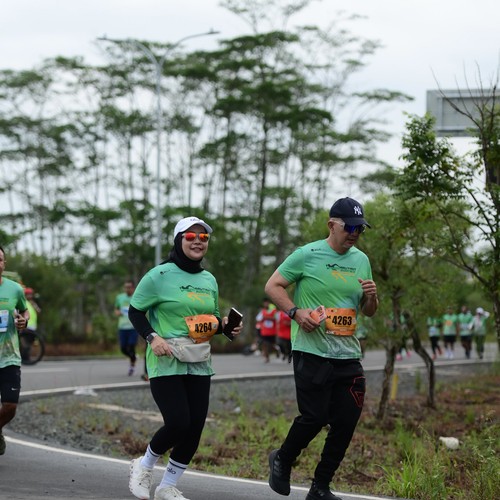 Race photo from ARUTMIN BORNEO RUN 2025