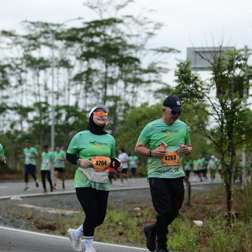 Race photo from ARUTMIN BORNEO RUN 2025