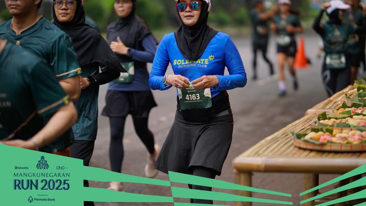 Race photo from Mangkunegaran Run 2025