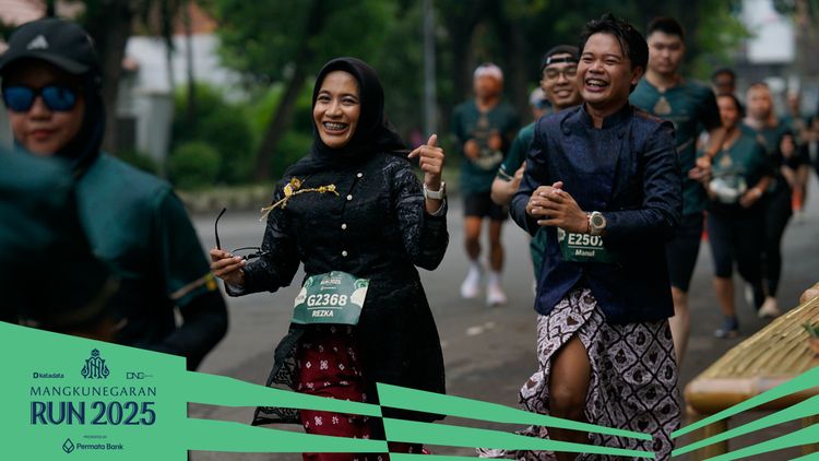 Race photo from Mangkunegaran Run 2025