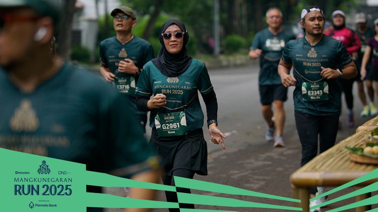 Race photo from Mangkunegaran Run 2025