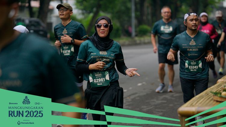 Race photo from Mangkunegaran Run 2025
