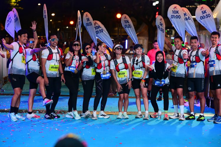 Race photo from CISANGKAN KBP CITY RUN 2025