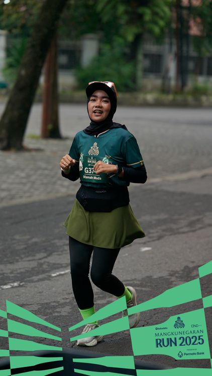 Race photo from Mangkunegaran Run 2025
