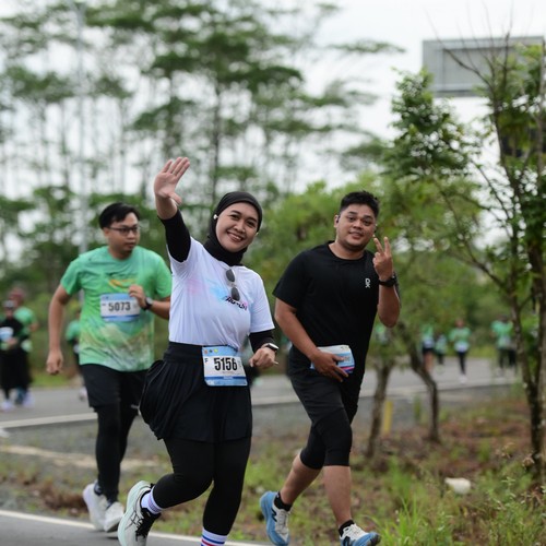 Race photo from ARUTMIN BORNEO RUN 2025