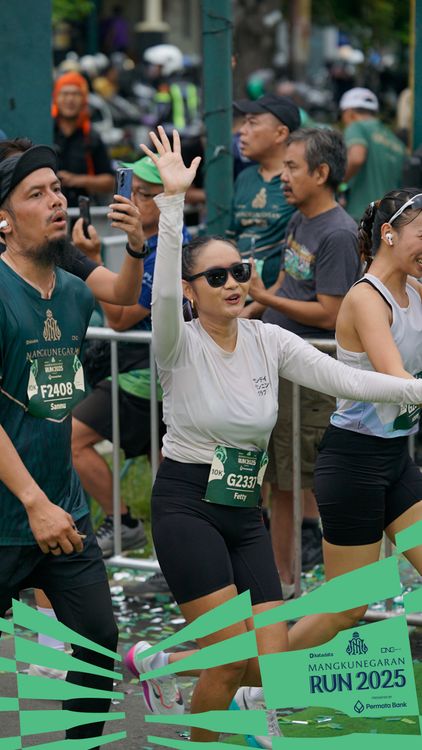 Race photo from Mangkunegaran Run 2025