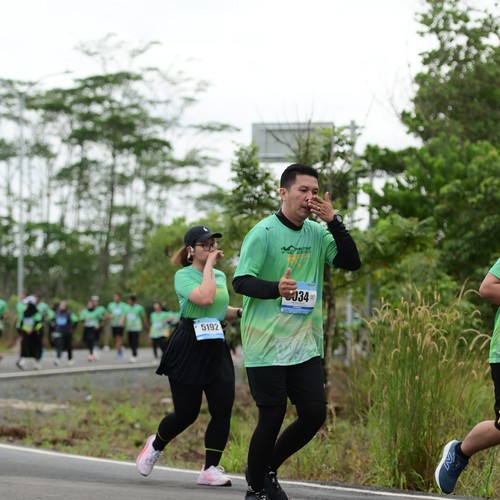 Race photo from ARUTMIN BORNEO RUN 2025