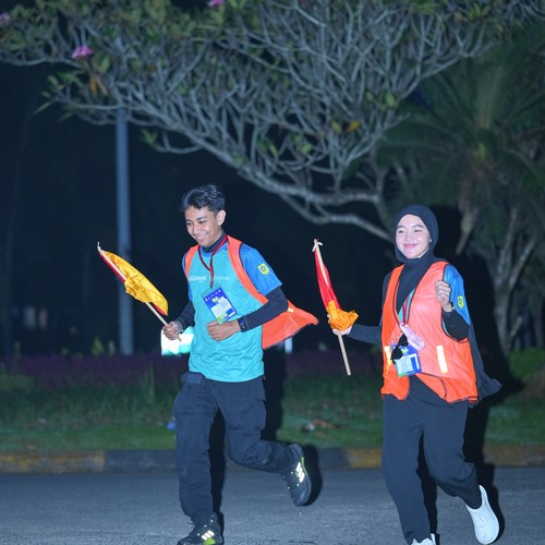 Race photo from BOGORUN 2026